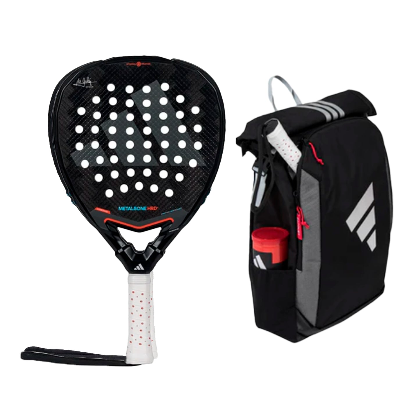 COMBO ALE GALAN 2: METALBONE HRD 3.4 + BACKPACK MULTIGAME BLACK/RED 3.4