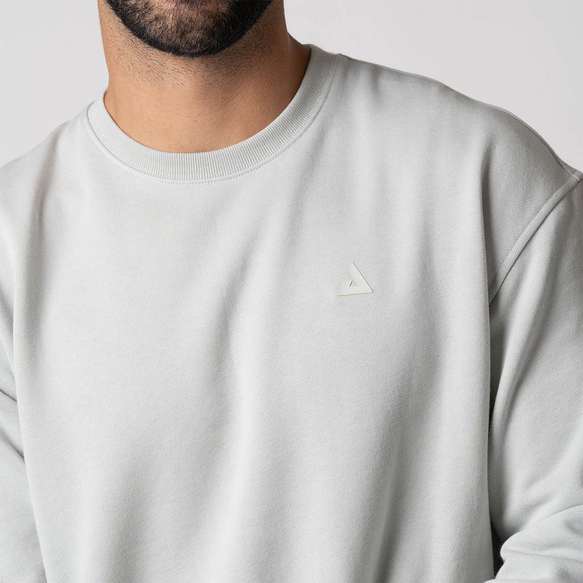 JOOLA UNISEX FLEECE CREW GRAVITY GRAY HEATHER