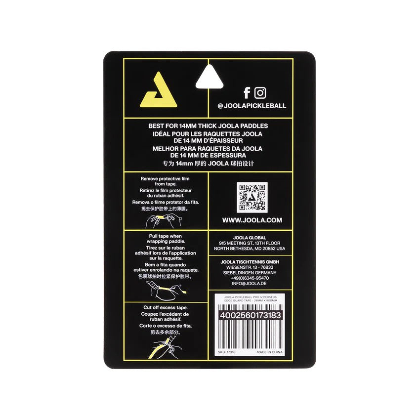 JOOLA PRO IV PICKLEBALL EDGE GUARD TAPE HYPERION PRO IV