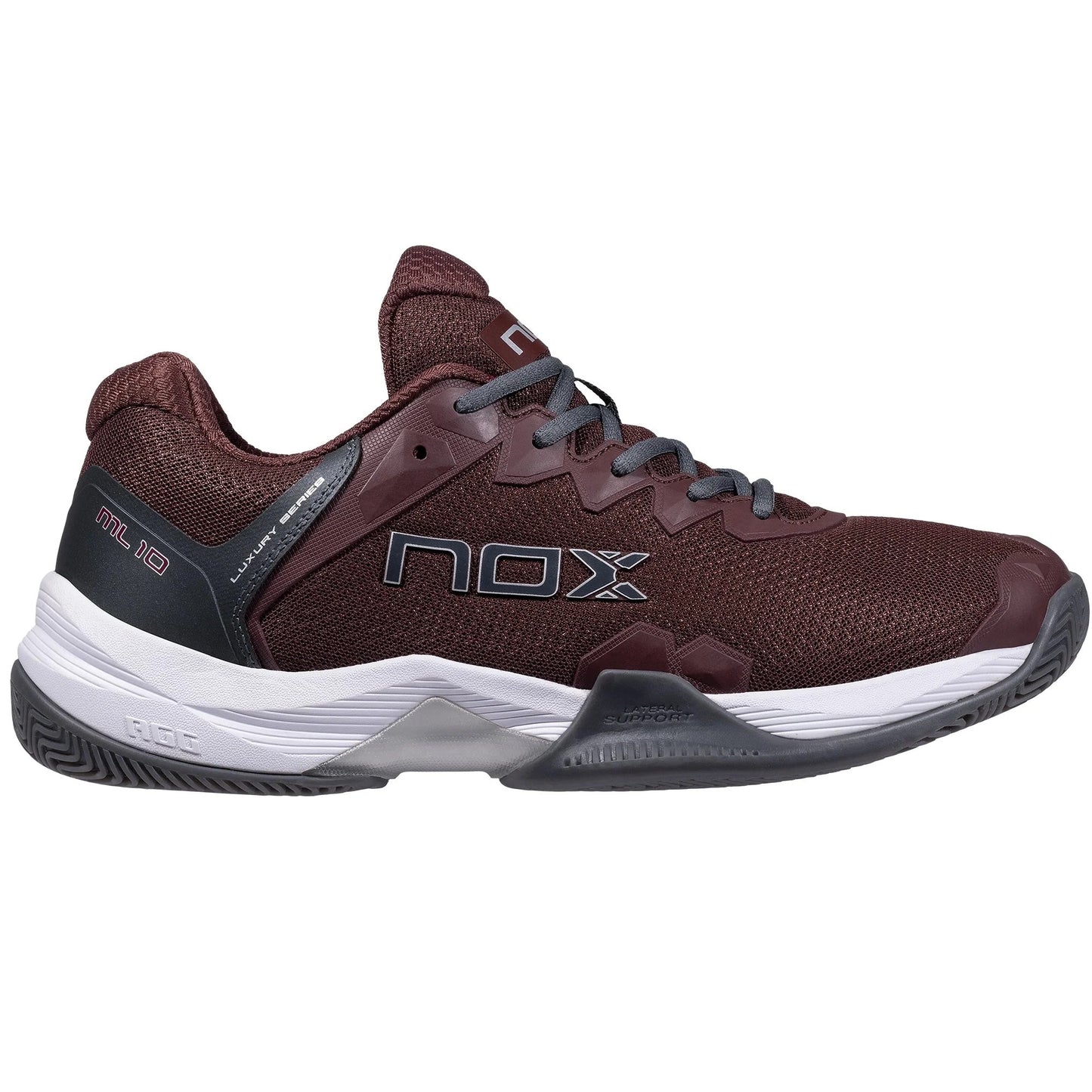 SHOES NOX ML10 HEXA RUM RAISIN/ CHARCOAL