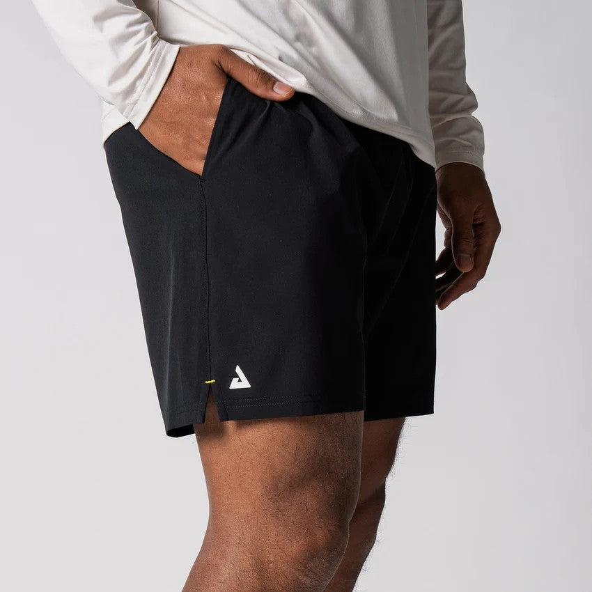JOOLA MEN`S WOVEN SHORTS 5" BLACK