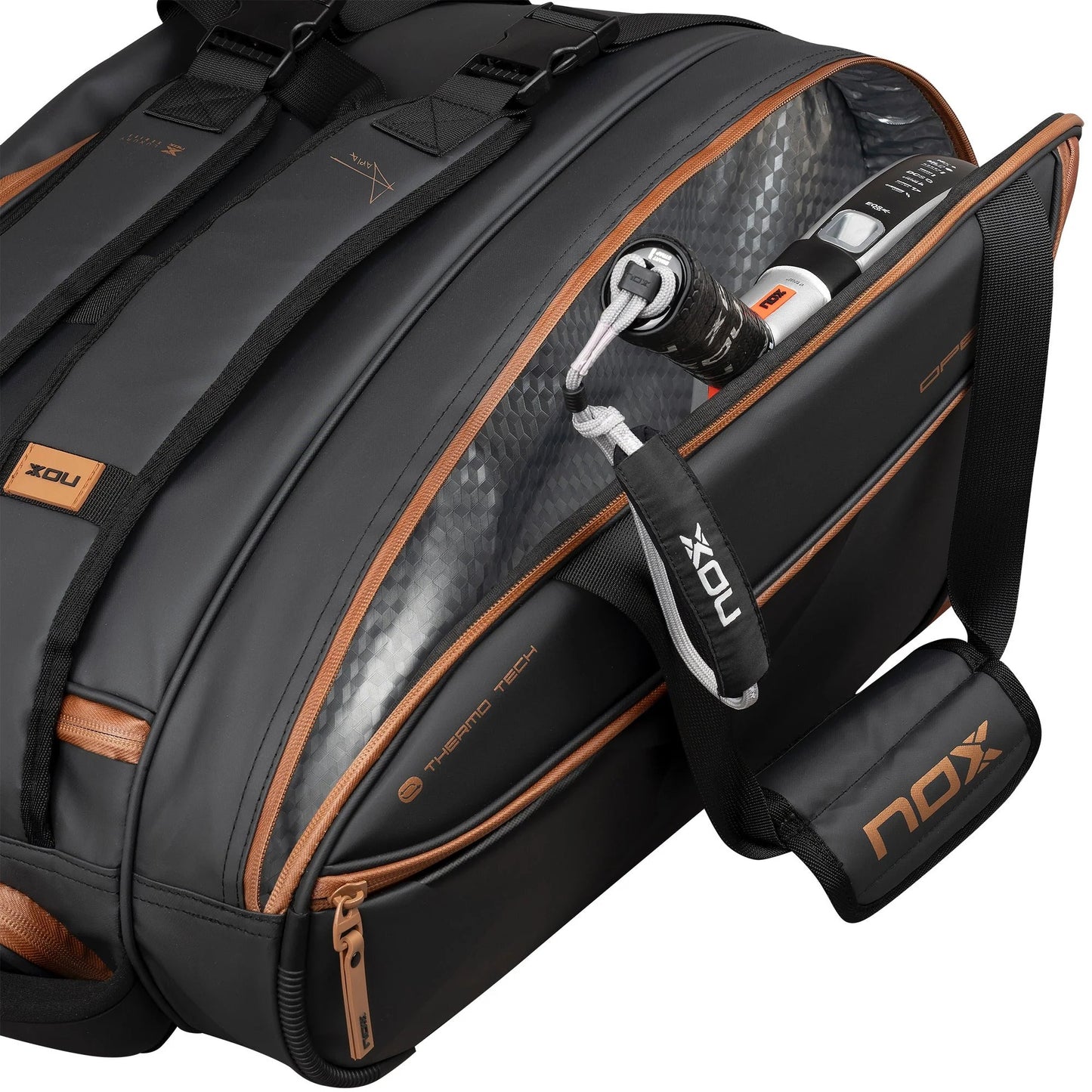 BAG NOX LUXURY OPEN SERIES BLACK/BROWN