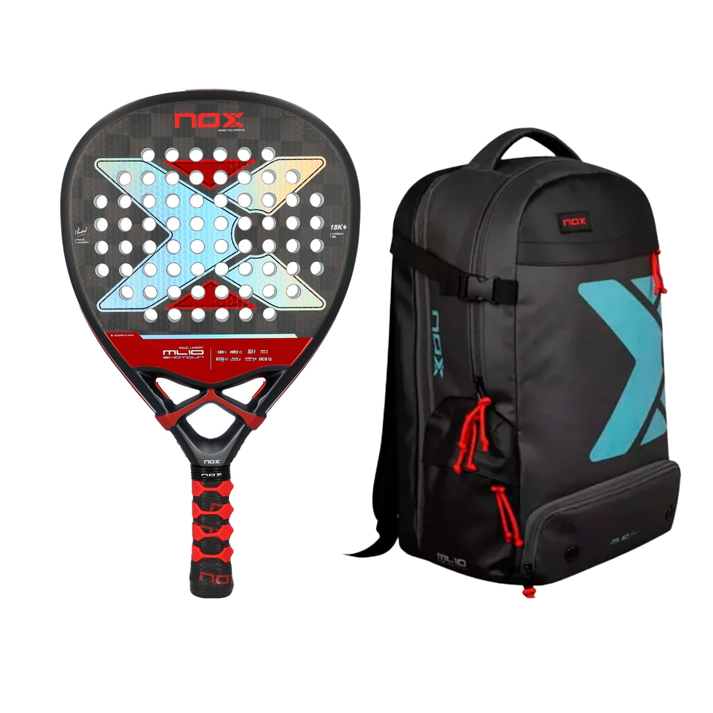COMBO MIGUEL LAMPERTI 1: ML10 SHOTGUN 18K LUXURY SERIES 24 + BACKPACK ML10 TEAM BLACK
