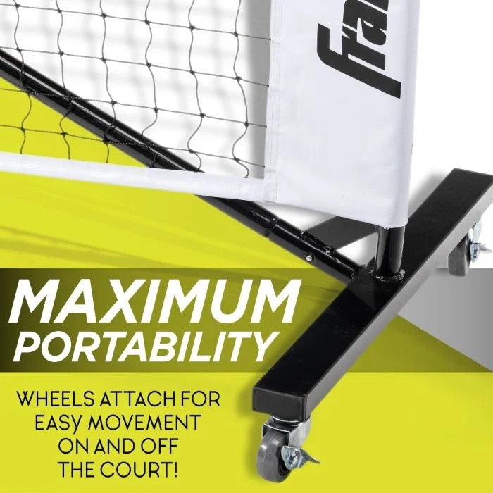 FULL COURT OFFICIAL TOURNAMENT NETS WITH WHEELS