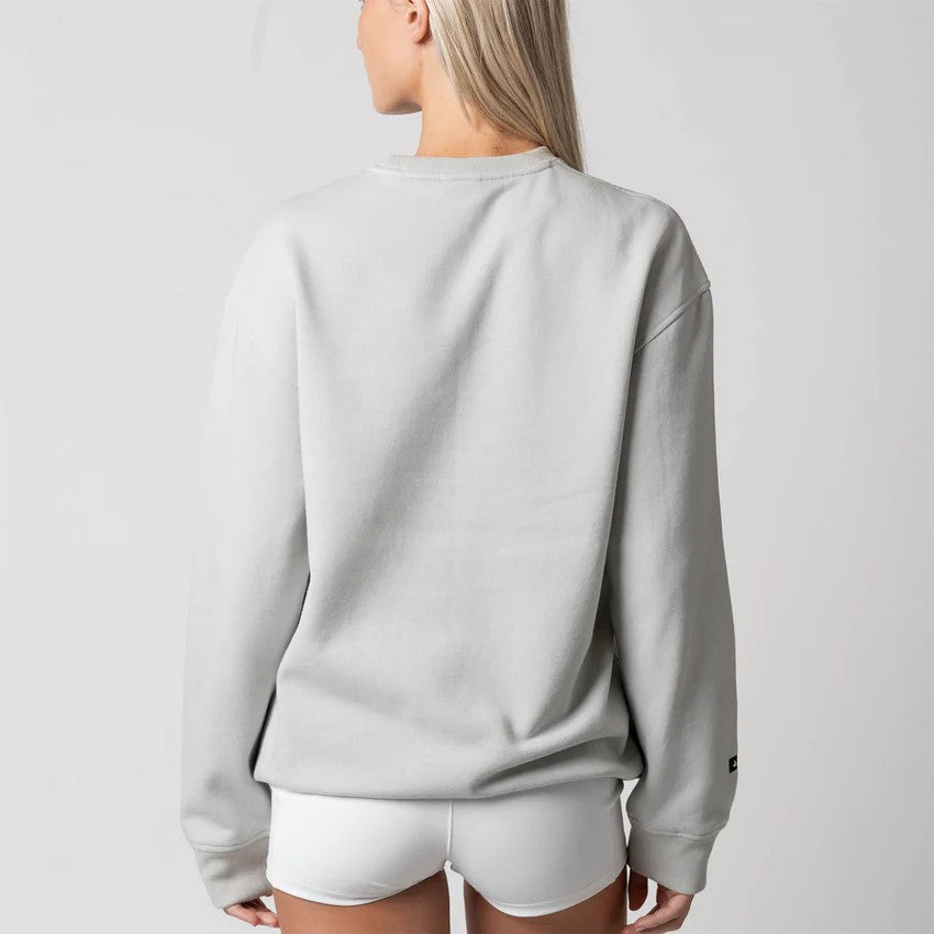 JOOLA UNISEX FLEECE CREW GRAVITY GRAY HEATHER