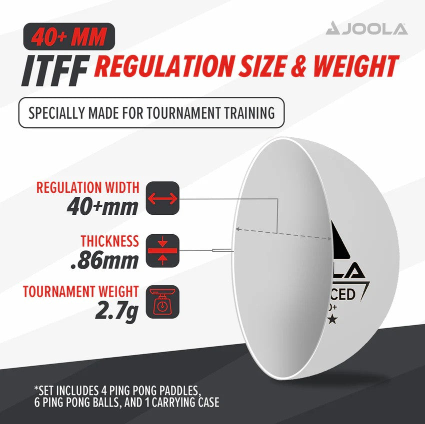 SET JOOLA TENNIS TABLE FAMILY ADVANCED