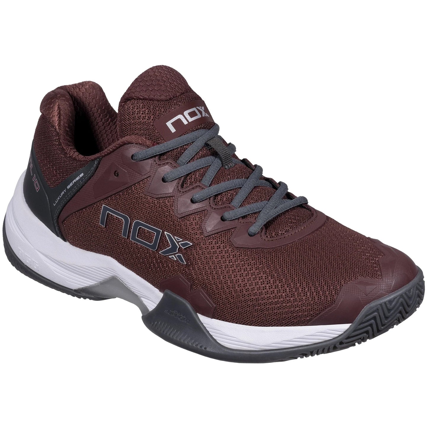 SHOES NOX ML10 HEXA RUM RAISIN/ CHARCOAL
