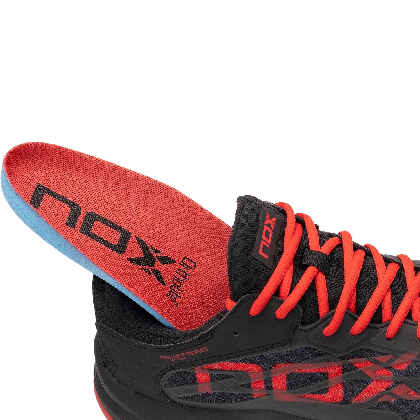 SHOES NOX AT10 LUX BLACK/RED