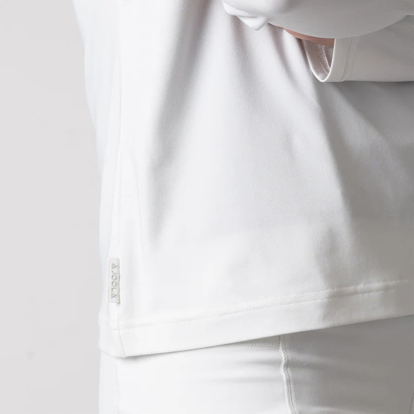 JOOLA WOMEN´S QUARTER ZIP PULLOVER WHITE