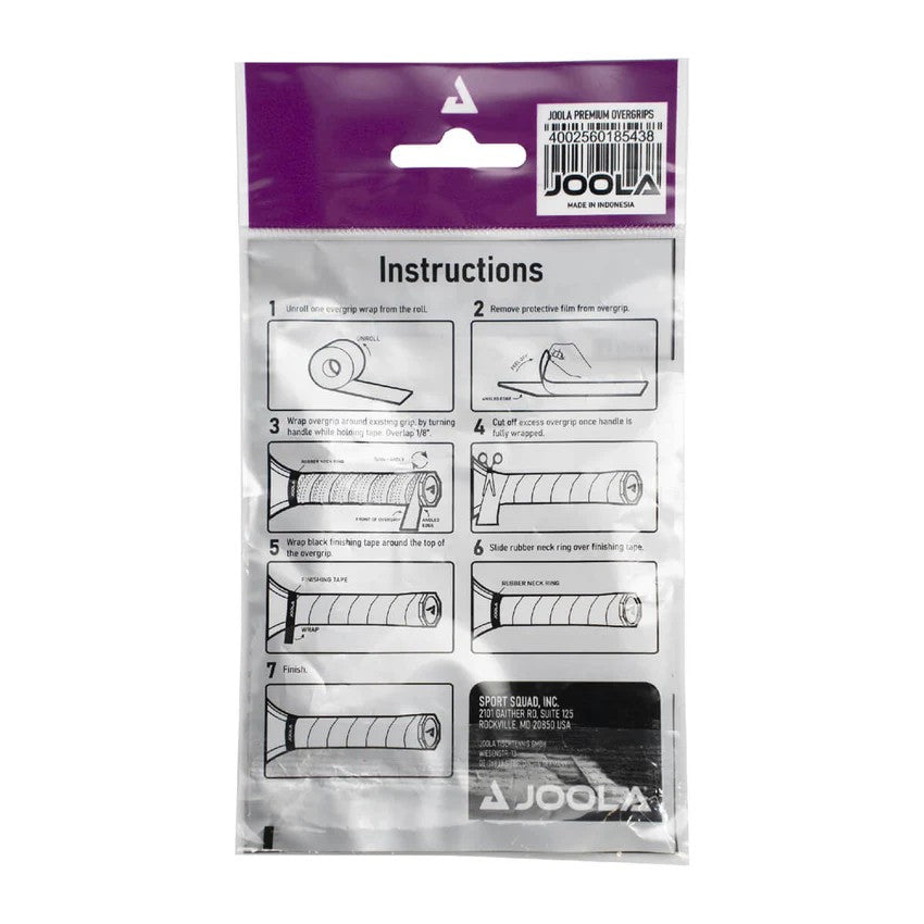 JOOLA PREMIUM OVERGRIP X4