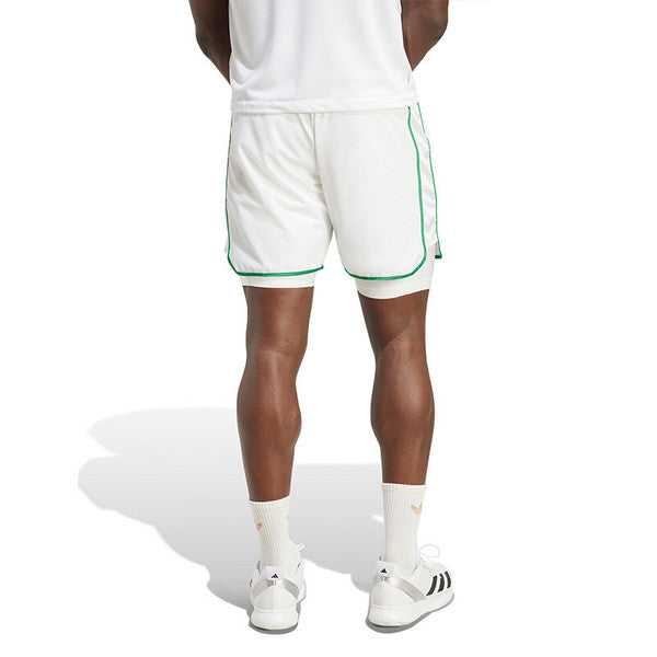 ADIDAS 7" SHORT & TIGHT SET WHITE