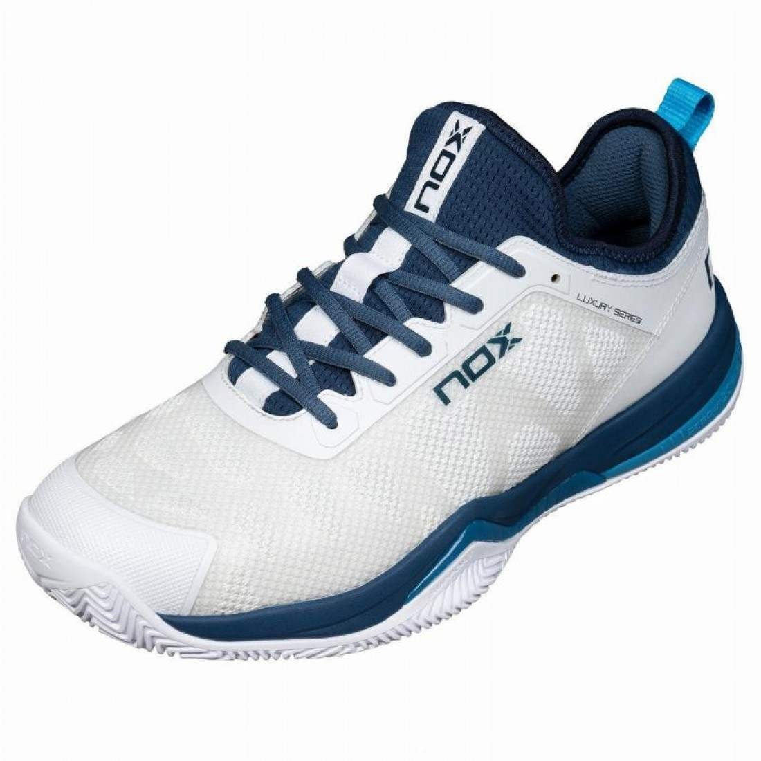 Nox Nerbo White Blue Swedish Sneakers