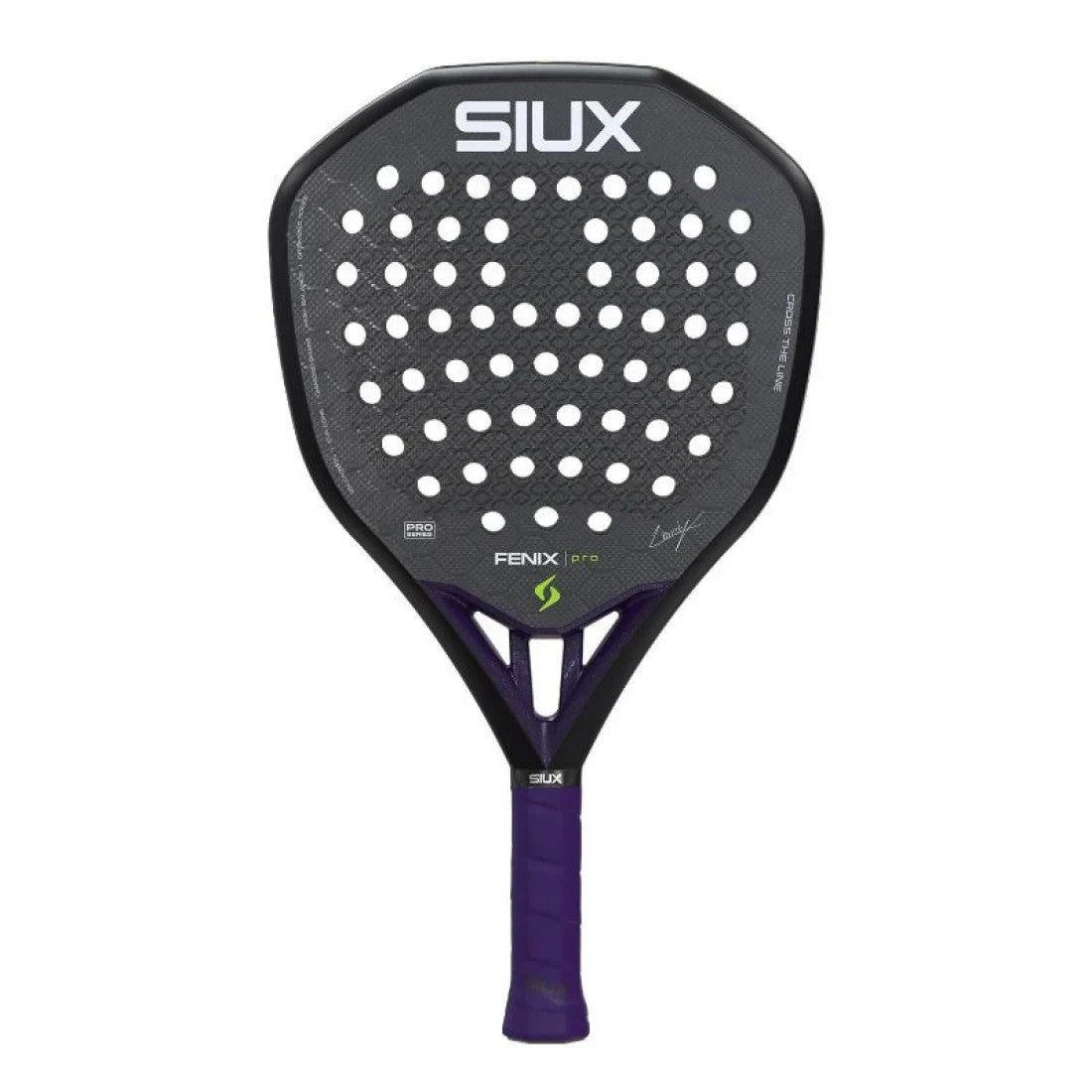 Siux Leo Augsburger Fenix ​​Pro 2026 Black Padel Racket