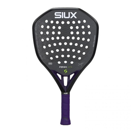 Siux Leo Augsburger Fenix ​​Pro 2026 Black Padel Racket