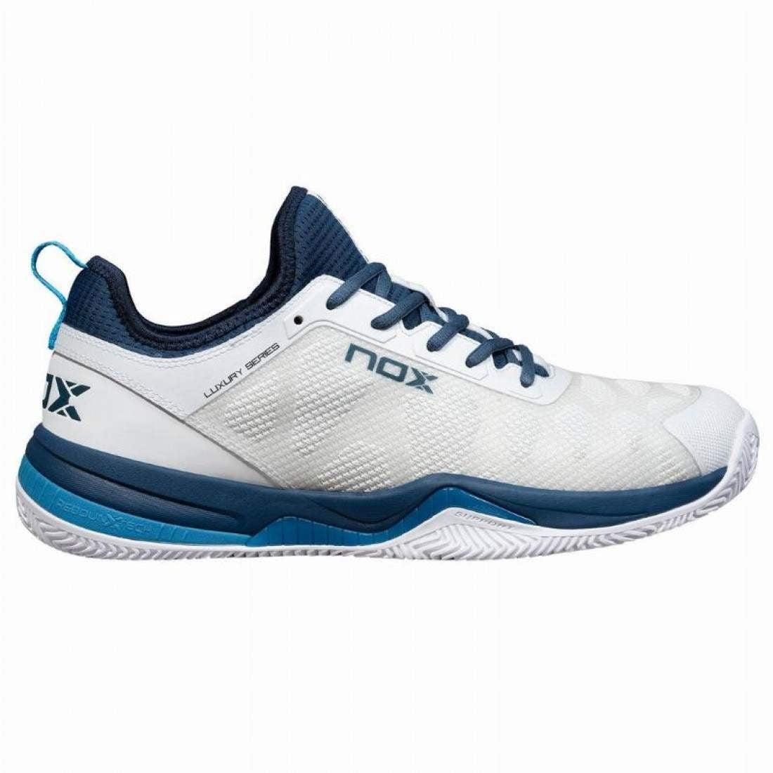 Nox Nerbo White Blue Swedish Sneakers