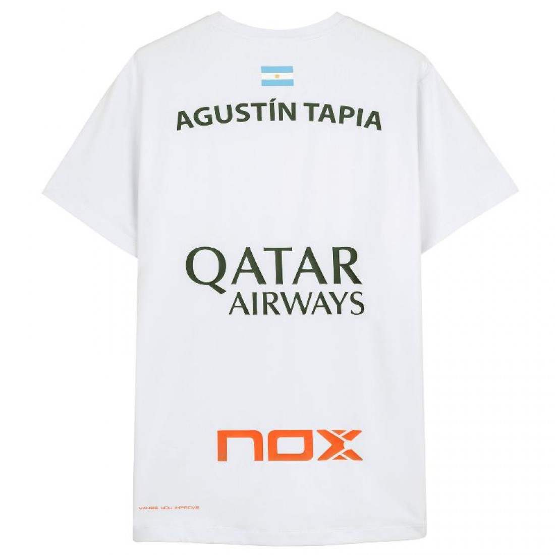 NOX SPONSOR AT10 WHITE - AGUSTIN TAPIA