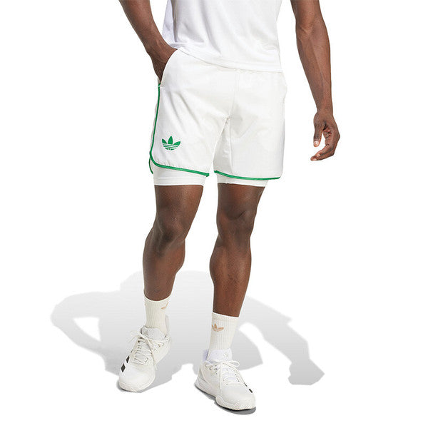ADIDAS 7" SHORT & TIGHT SET WHITE