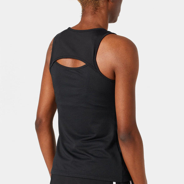 FILA ESSENTIALS COVERAGE V-NECK TANK BLACK