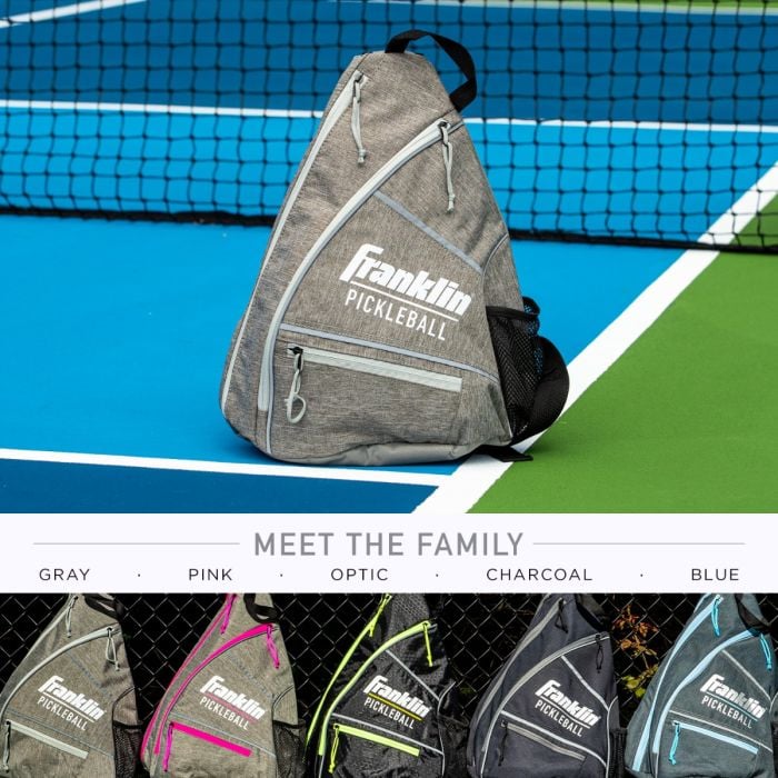 FRANKLIN PICKLEBALL SLING BAG GREY