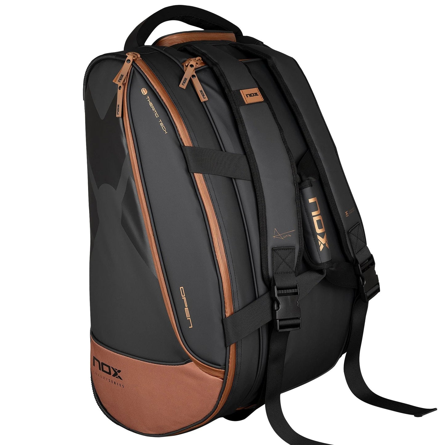 BAG NOX  LUXURY OPEN SERIES BLACK/BROWN