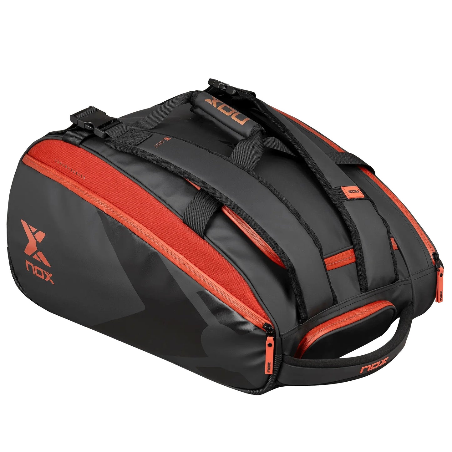 BAG NOX LUXURY OPEN SERIES BLACK/RED