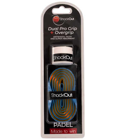 DUAL GRIP SHOCKOUT AZUL/NARANJA