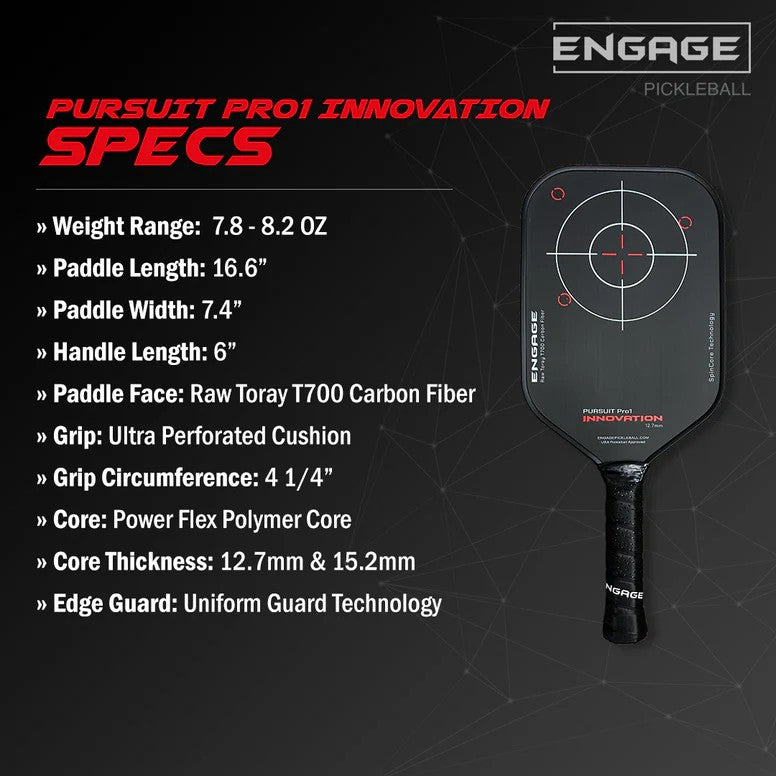 ENGAGE PURSUIT PRO1 INNOVATION 12.7 MM TORQUE - BALANCED ACCELERATION