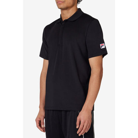 FILA ESSENTIALS SS POLO BLACK