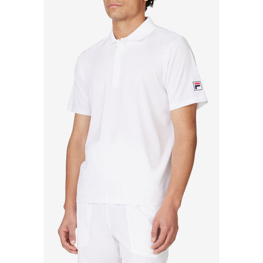 FILA ESSENTIALS SS POLO WHITE