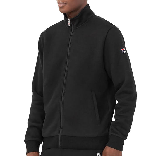 FILA ESSENTIALS MATCH FLEECE FULL ZIP JACKET BLACK