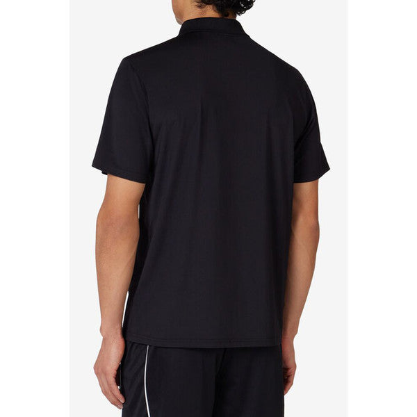 FILA ESSENTIALS SS POLO BLACK