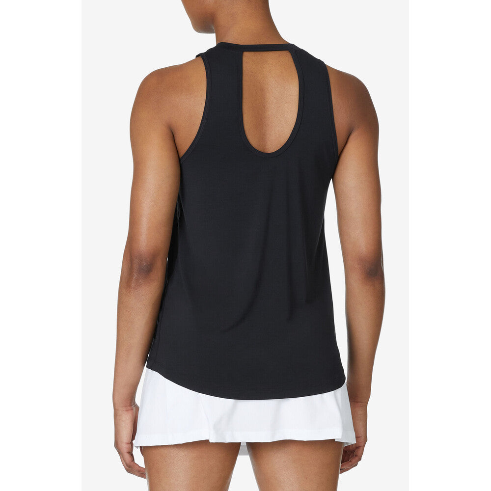 FILA FI-LUX OPEN BACK TANK TOP BLACK