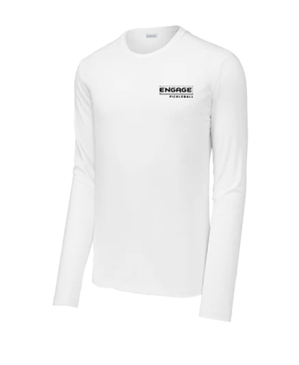 ENGAGE MEN´S VICTORY UV LONG SLEEVE CREW WHITE