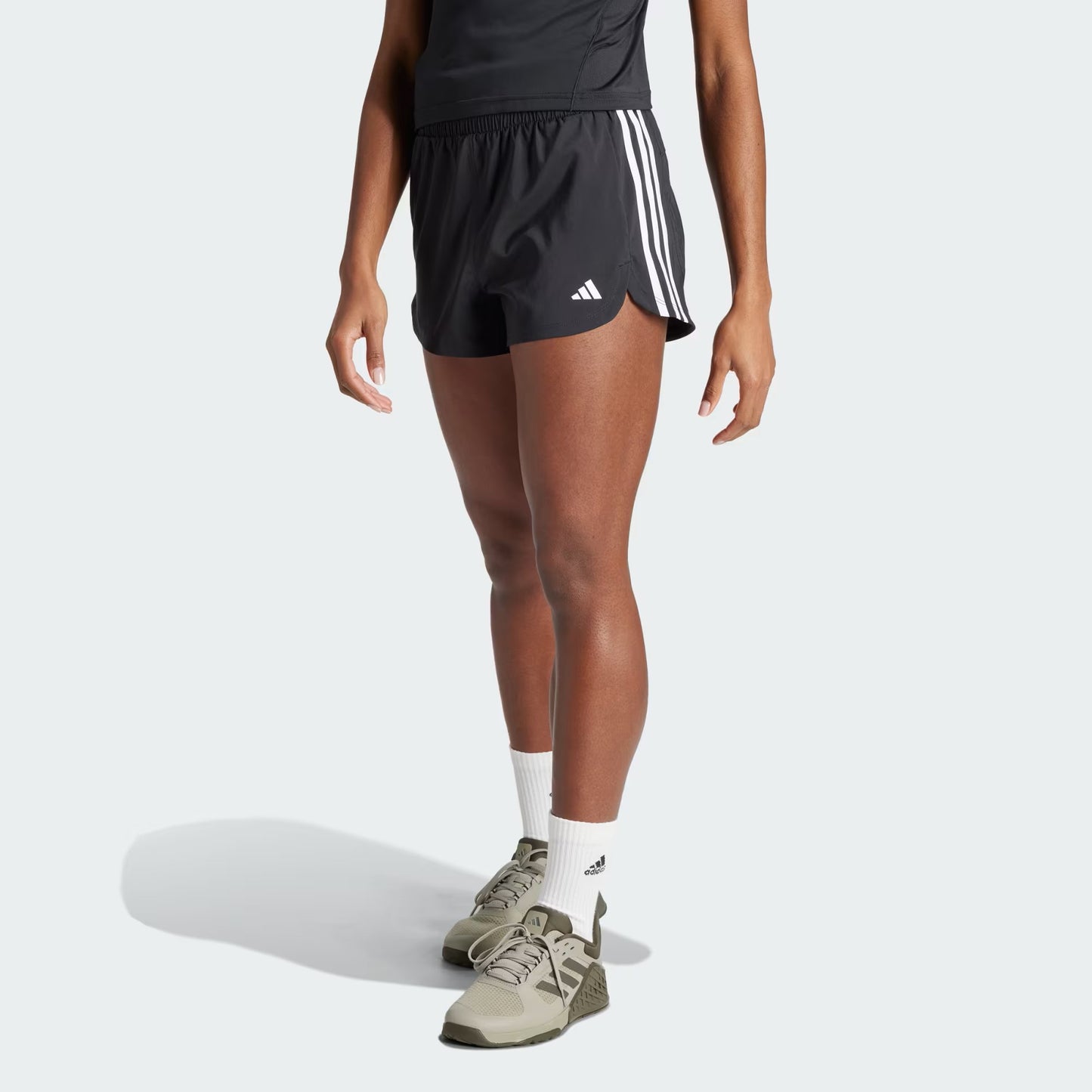ADIDAS PACER WOVEN HIGH SHORT 3"