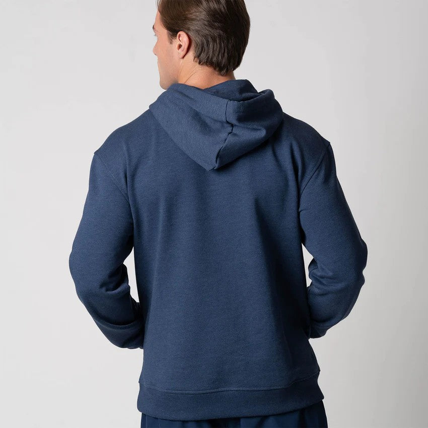 JOOLA UNISEX FLECCE HOODIE NAVY HEATHER