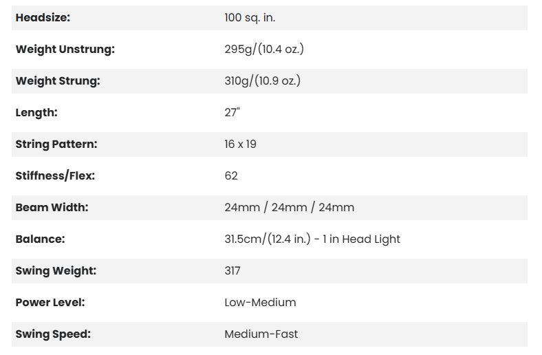 HEAD BOOM MP ARTHUR ASHE COMPETITION 2025 (100) UNSTRUNG