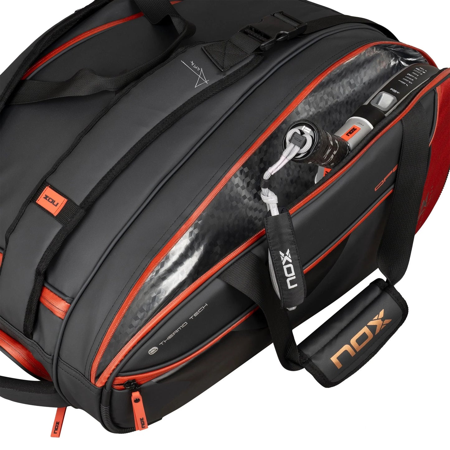 BAG NOX  LUXURY OPEN SERIES BLACK/BROWN