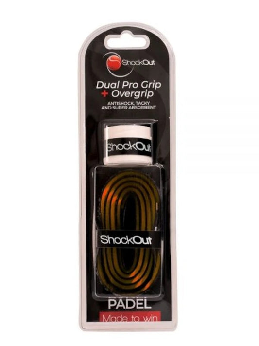 DUAL GRIP SHOCKOUT NEGRO/NARANJA