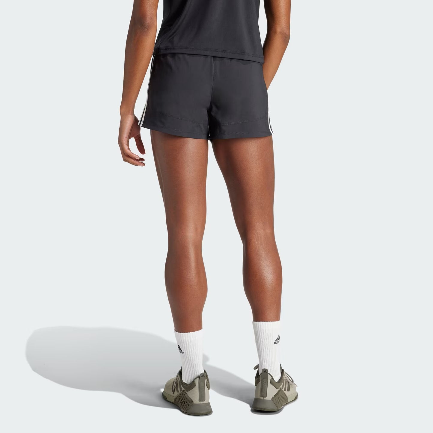ADIDAS PACER WOVEN HIGH SHORT 3"
