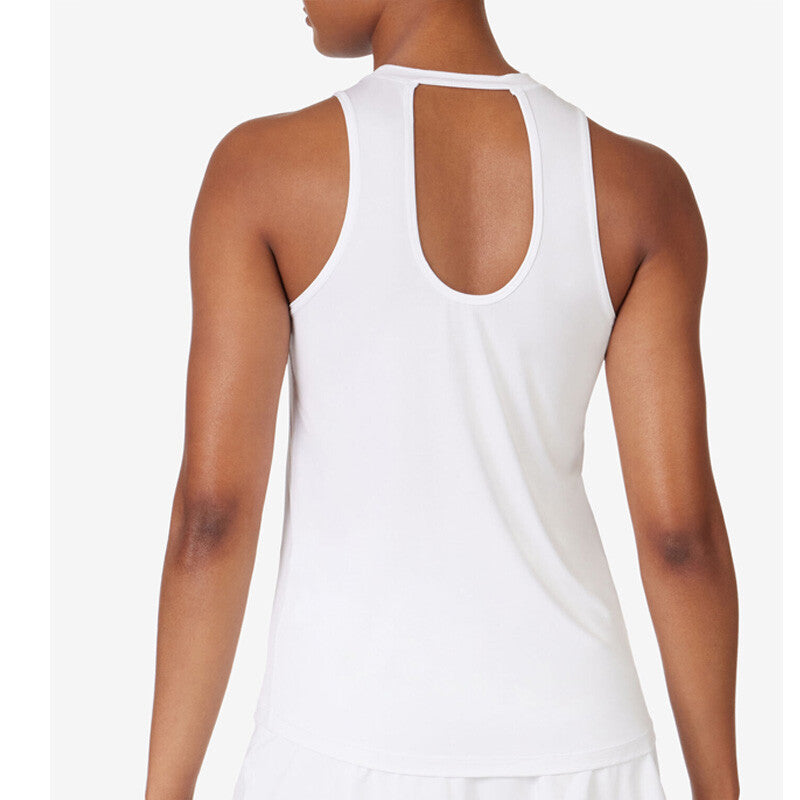 FILA FI-LUX OPEN BACK TANK TOP WHITE