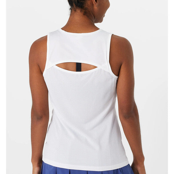 FILA ESSENTIALS COVERAGE V-NECK TANK WHITE