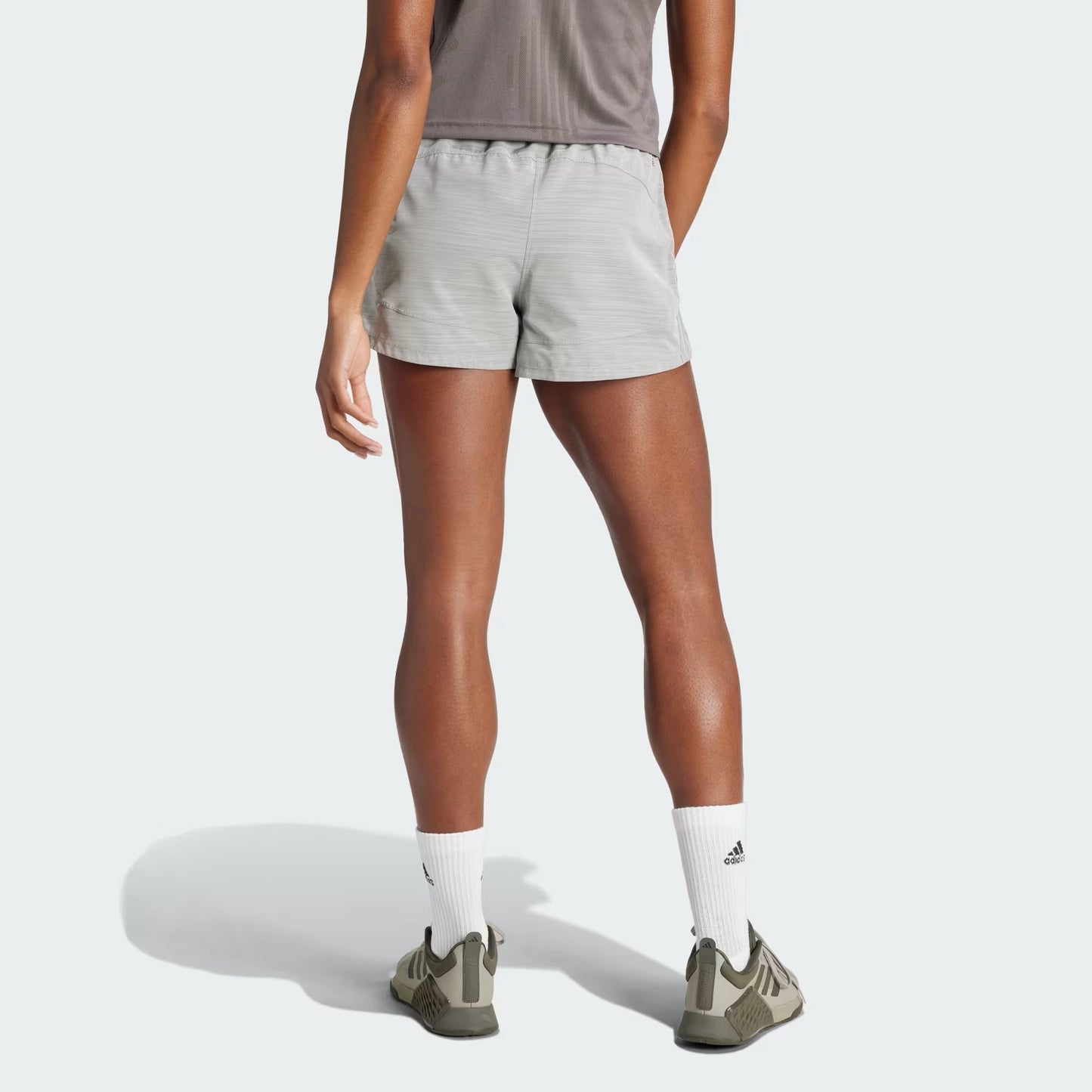 ADIDAS PACER WOVEN HIGH SHORT 3"