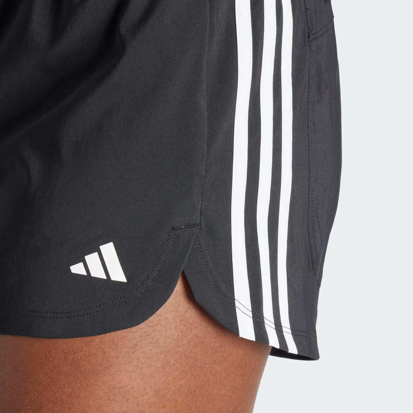 ADIDAS PACER WOVEN HIGH SHORT 3"