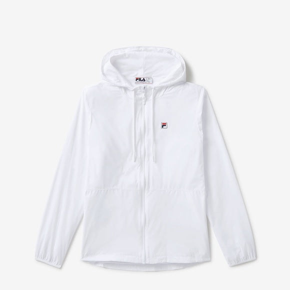 FILA ELEVATED ESSENTIALS JACKET WHITE