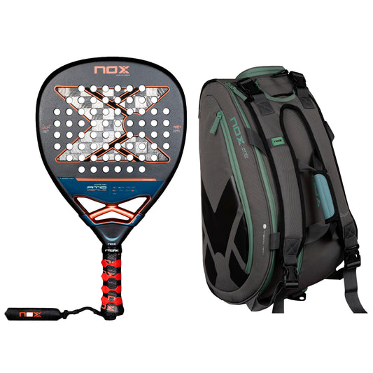 COMBO AGUSTIN TAPIA ATTACK 2: AT10 GENIUS ATTACK 18K ALUM BY AGUSTIN TAPIA 25 + BAG AT10 TEAM GREY/GREEN