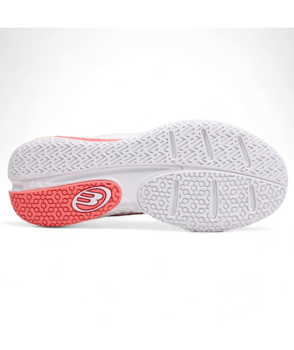 BULLPADEL IONIC W 25V WHITE AND PINK